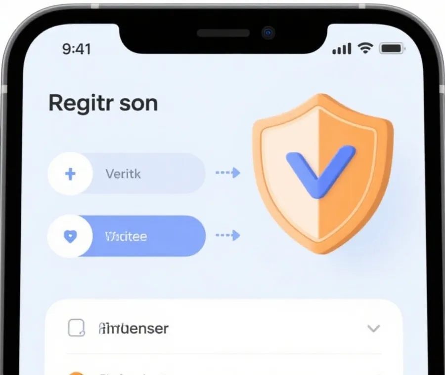 开户注册流程示意图
